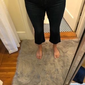 Joes flare cropped jeans